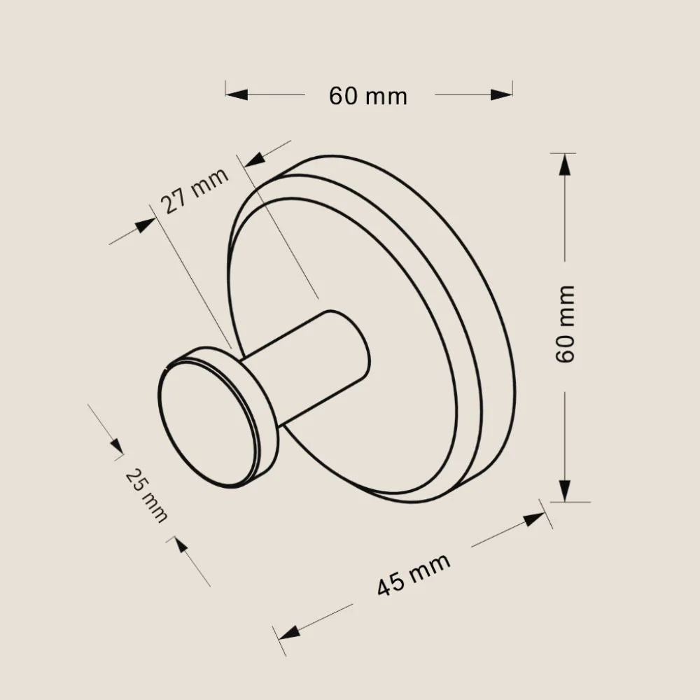 Crochets muraux de qualité supérieure - Fixation ultra-résistante sans perçage (2+2 GRATUITS)