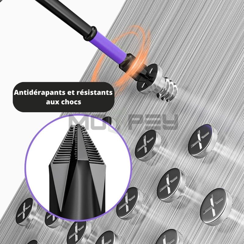 Șurubelnițe magnetice PH2 - antiderapante, rezistente la rugină și ultrarezistente (25-150 mm)
